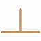 Ekena Millwork Portland Timber Gable Bracket, Western Red Cedar, 96"W x 60"H x 1 1/2"D x 5 1/2"F, 15/12 Pitch GBW096X60X0206POR00SWR - alternate 1